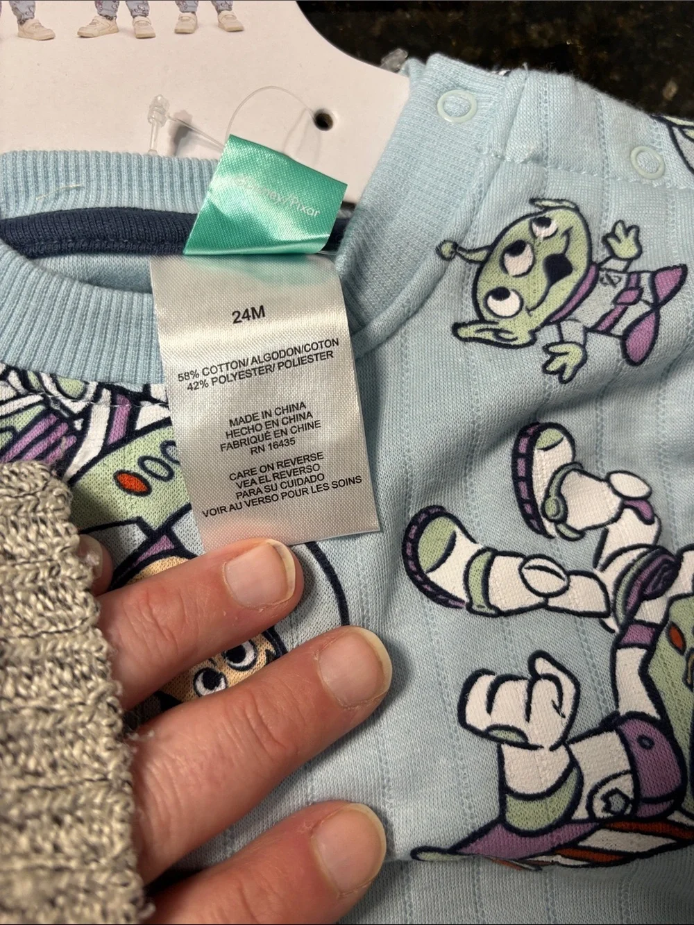 DISNEY Baby NWT 4-piece set, lightweight crew w/matching pants and 2 bodysuits
